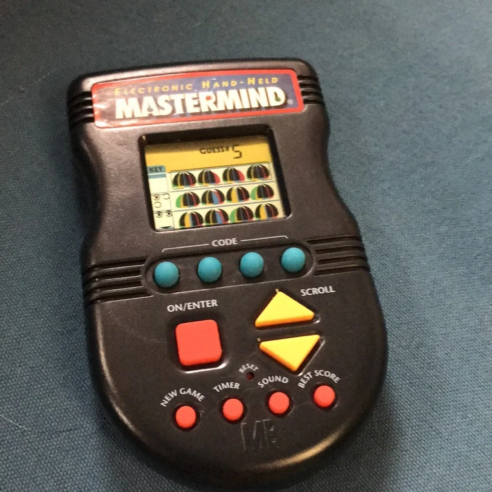 master-mind Hasbro video game vintage